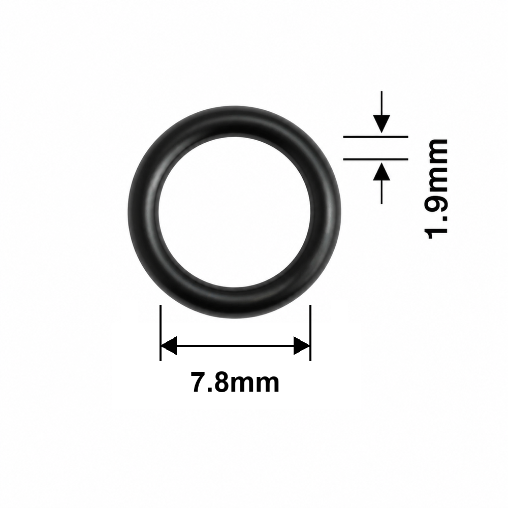 Уплотнительное кольцо форсунки Denso ETARI ET-101 (11,6 × 7,8 × 1,9 мм, 50 шт.)