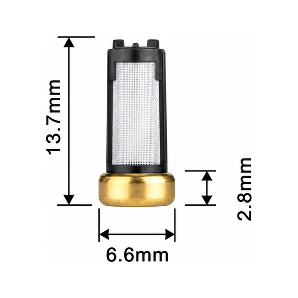 Фильтр-сеточка бензиновой форсунки Magneti Marelli ETARI ET-209 (13,7 × 6,6 × 2,8 мм, 50 шт.)