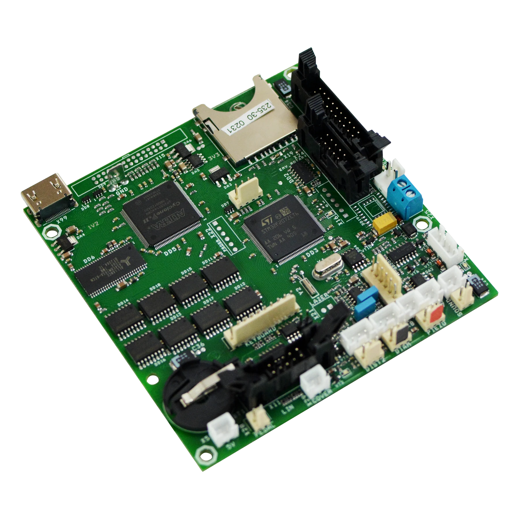 (КС-235-10,20,30,40) Плата CPU (сервис)